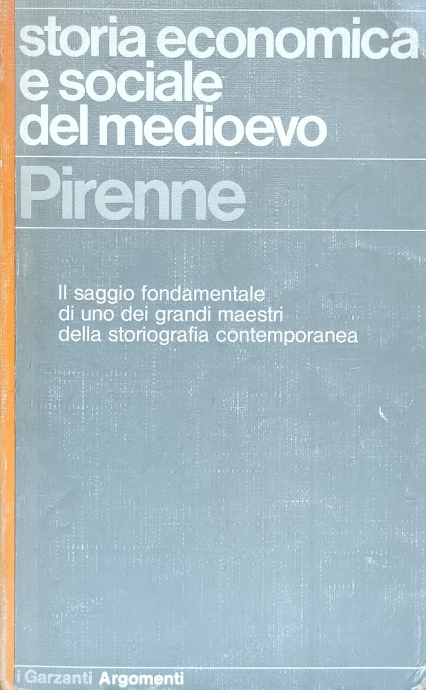 STORIA ECONOMICA E SOCIALE DEL MEDIOEVO