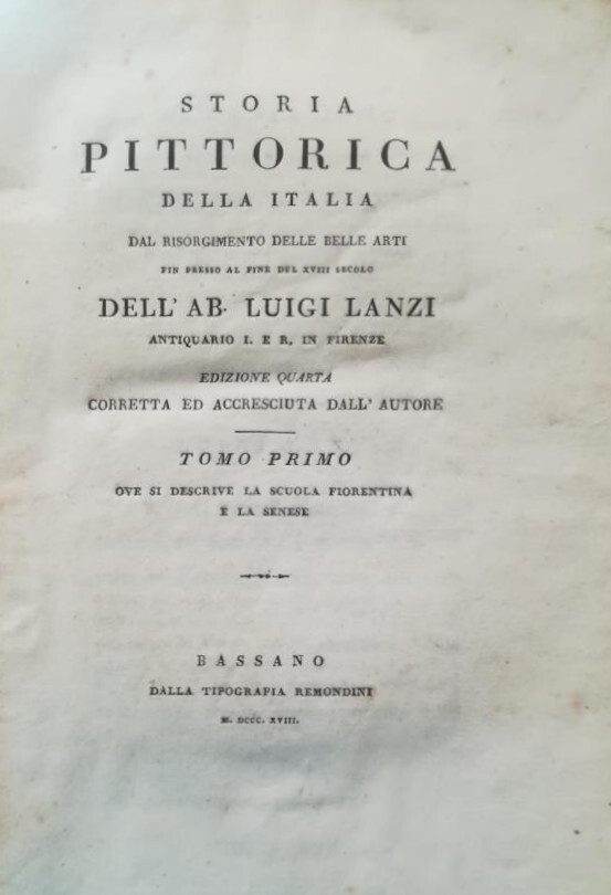 STORIA PITTORICA DELLA ITALIA DEL RISORGIMENTO DELLE BELLE ARTI FIN …