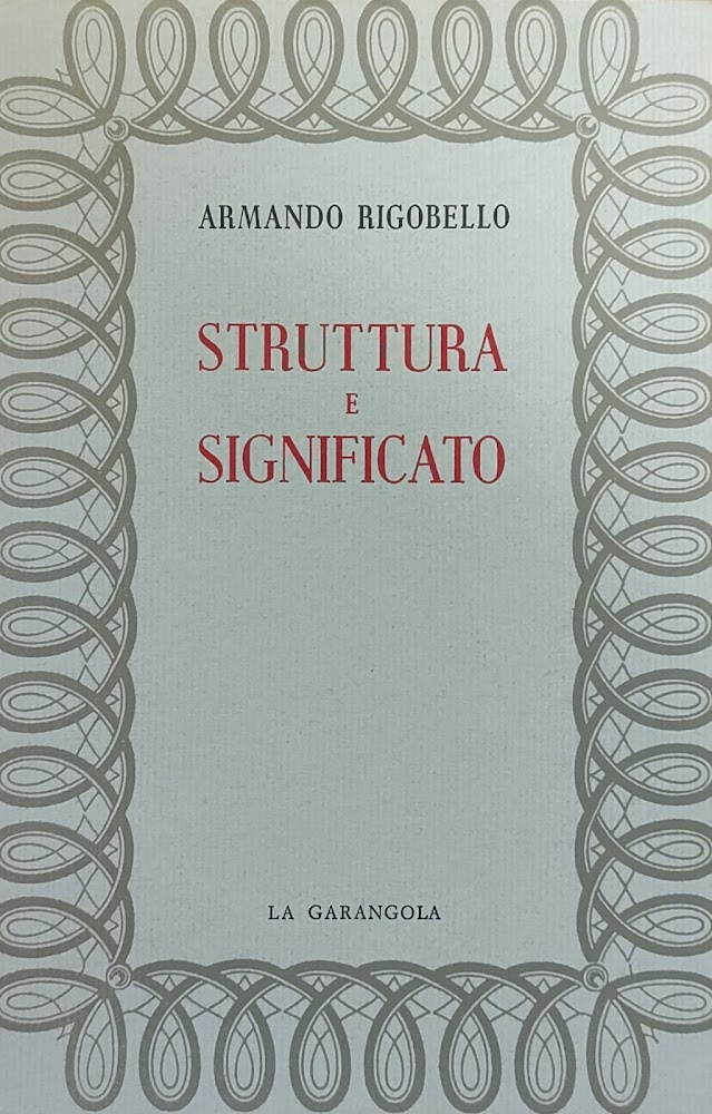 STRUTTURA E SIGNIFICATO