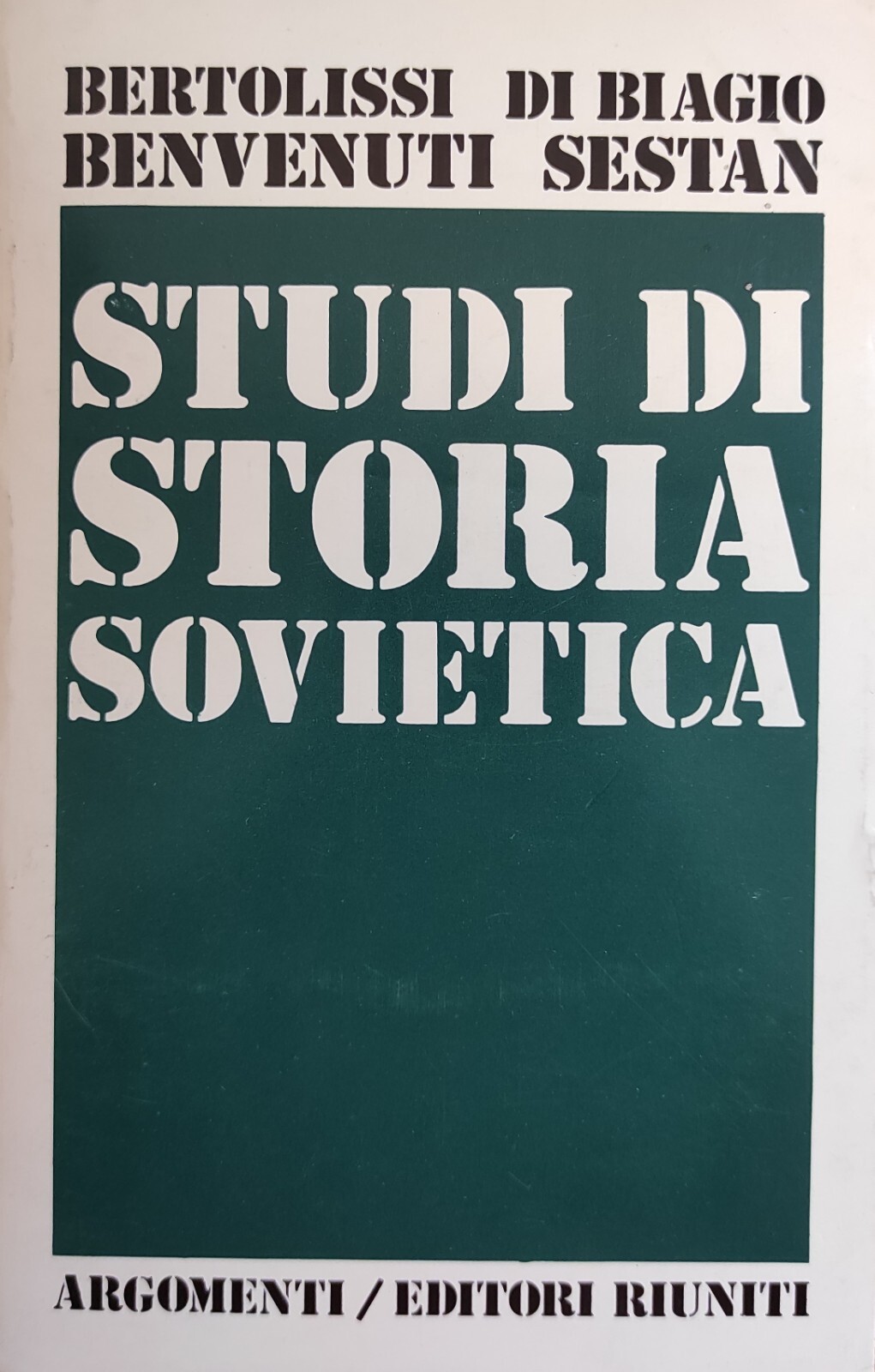 STUDI DI STORIA SOVIETICA