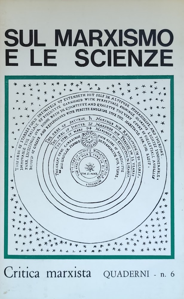 SUL MARXISMO E LE SCIENZE. CRITICA MARXISTA QUADERNI - N. …