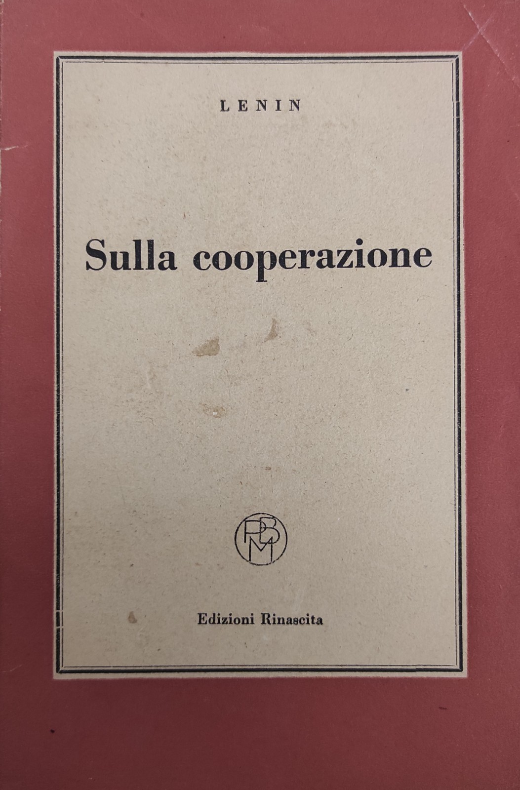 SULLA COOPERAZIONE