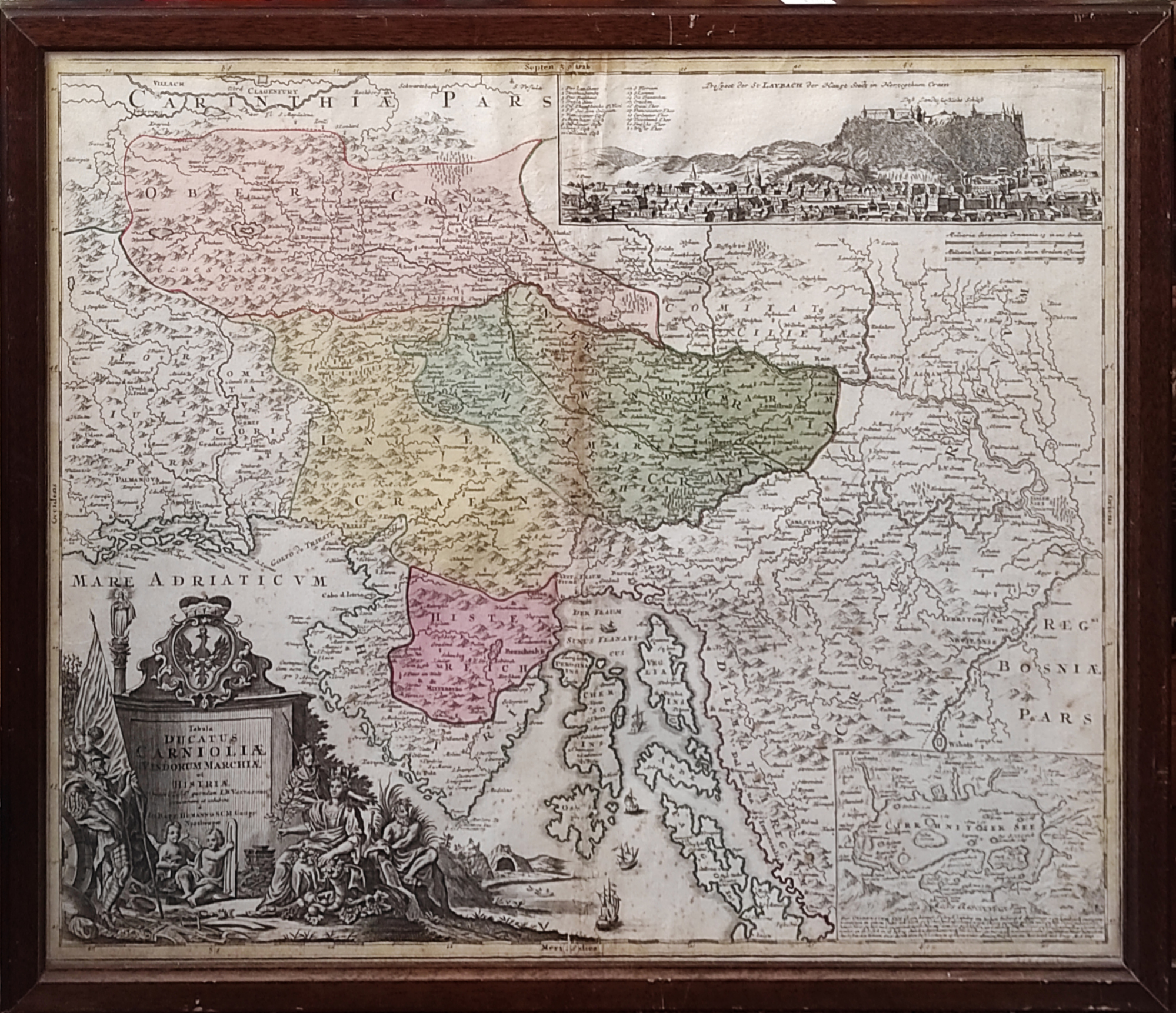 TABULA DUCATUS CARNIOLIAE VINDORUM MARCHIAE ET HISTRIAE