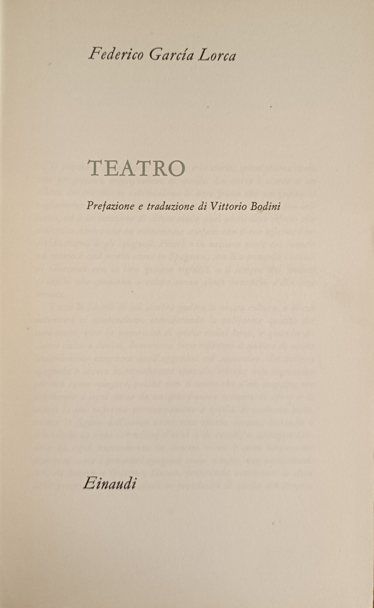 TEATRO