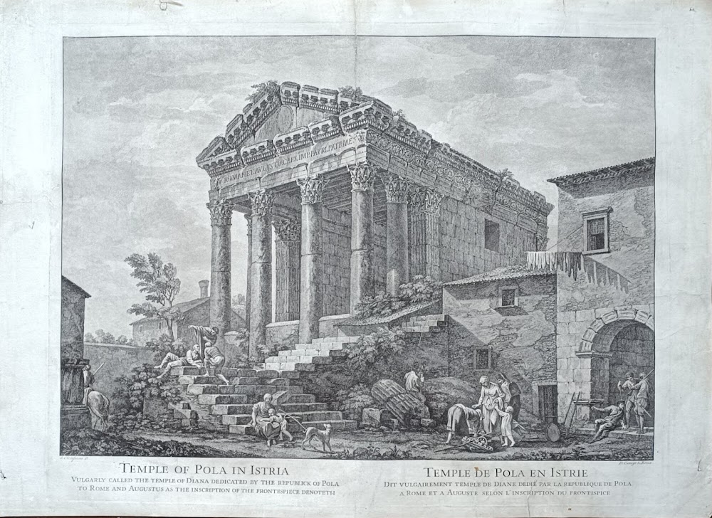 TEMPLE OF POLA IN ISTRIA