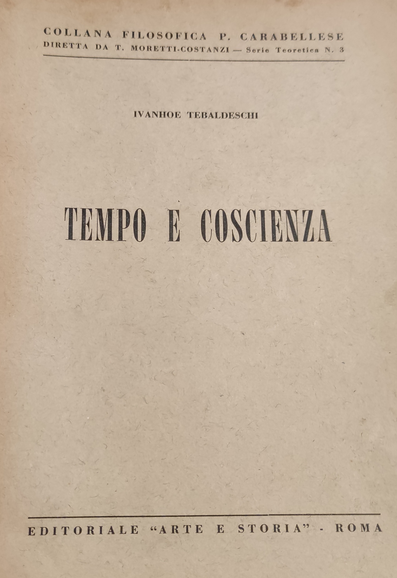 TEMPO E COSCIENZA