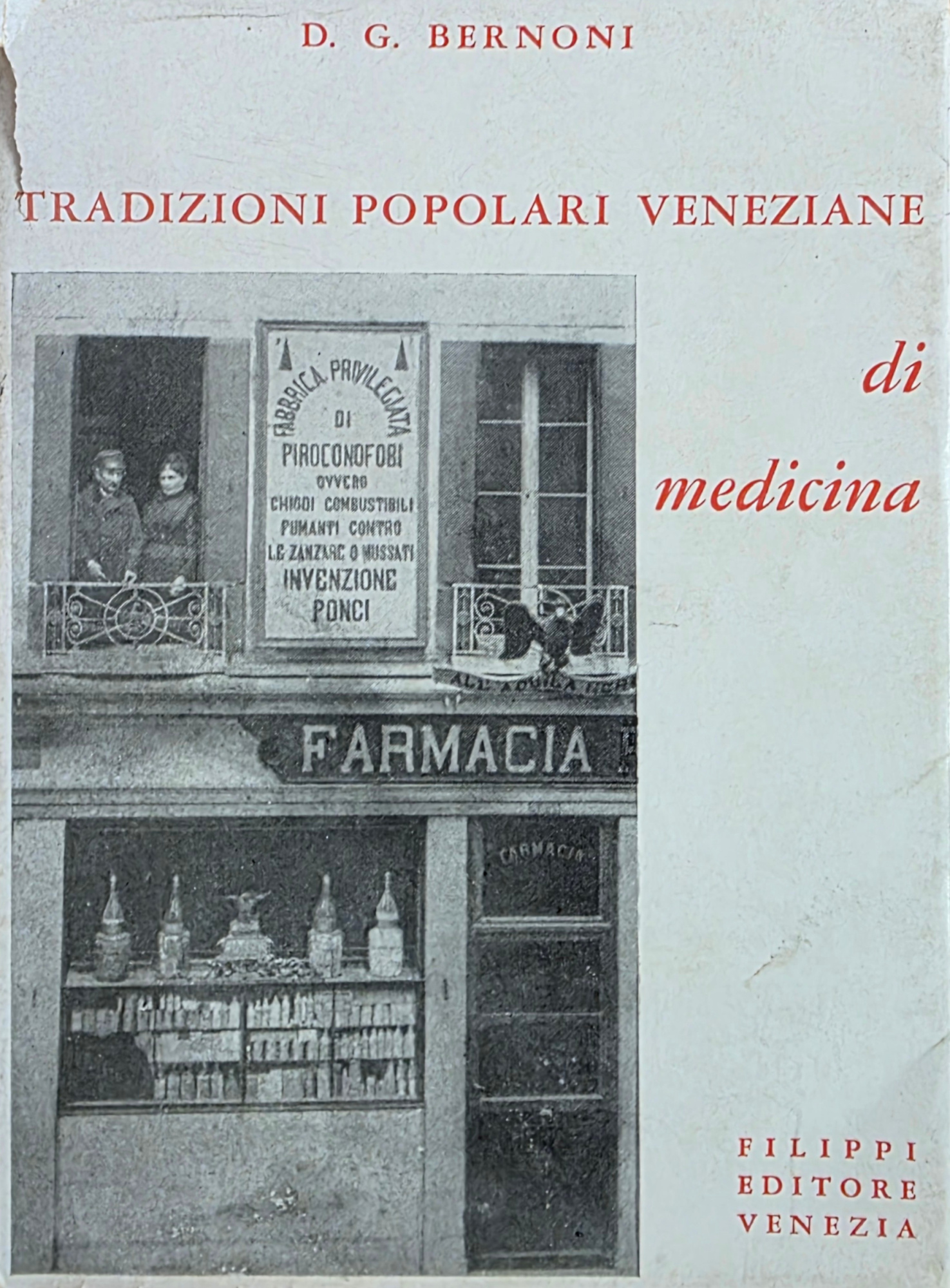 TRADIZIONI POPOLARI VENEZIANE DI MEDICINA