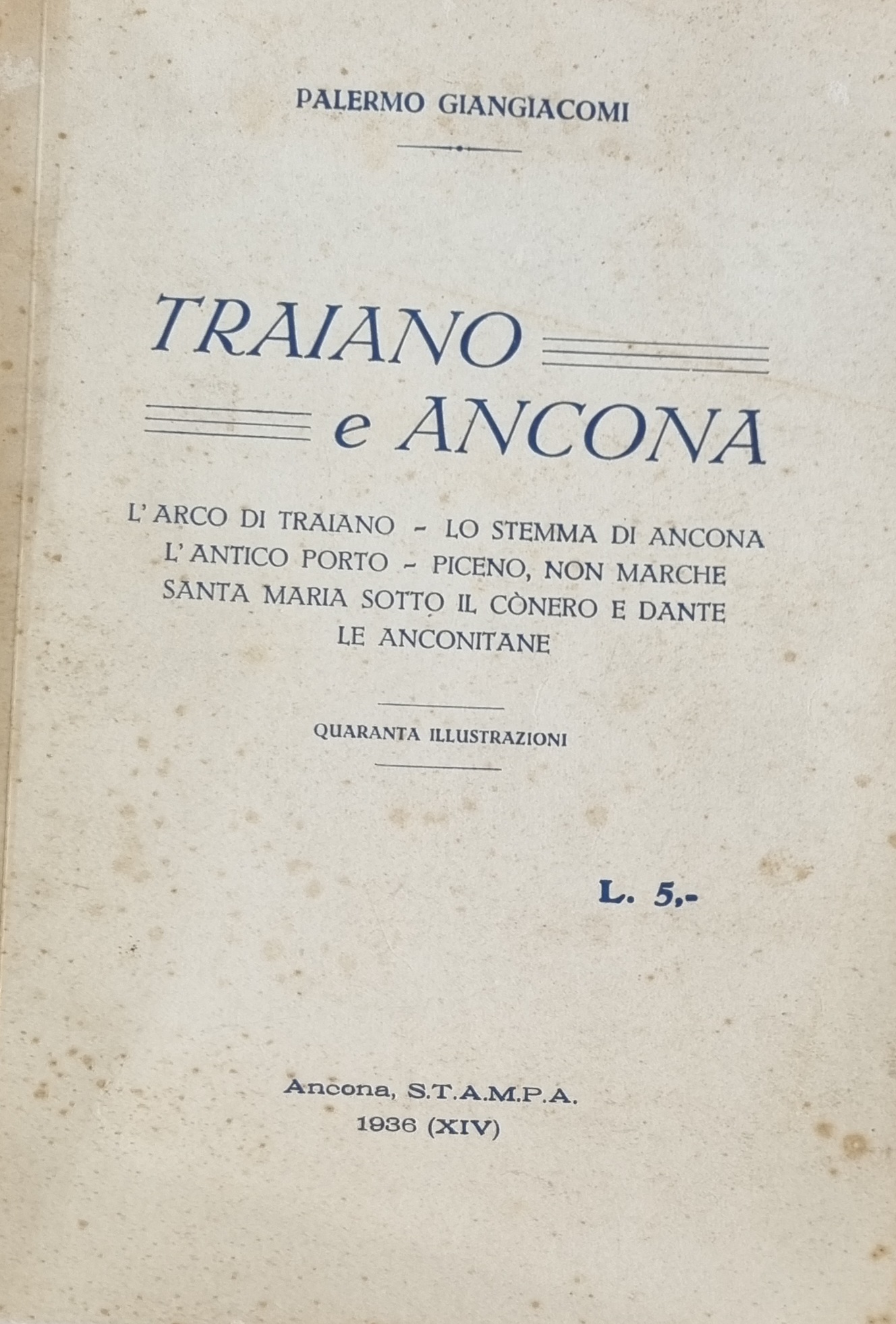 TRAIANO E ANCONA