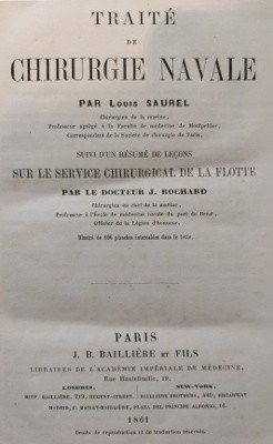 TRAITÉ DE CHIRURGIE NAVALE