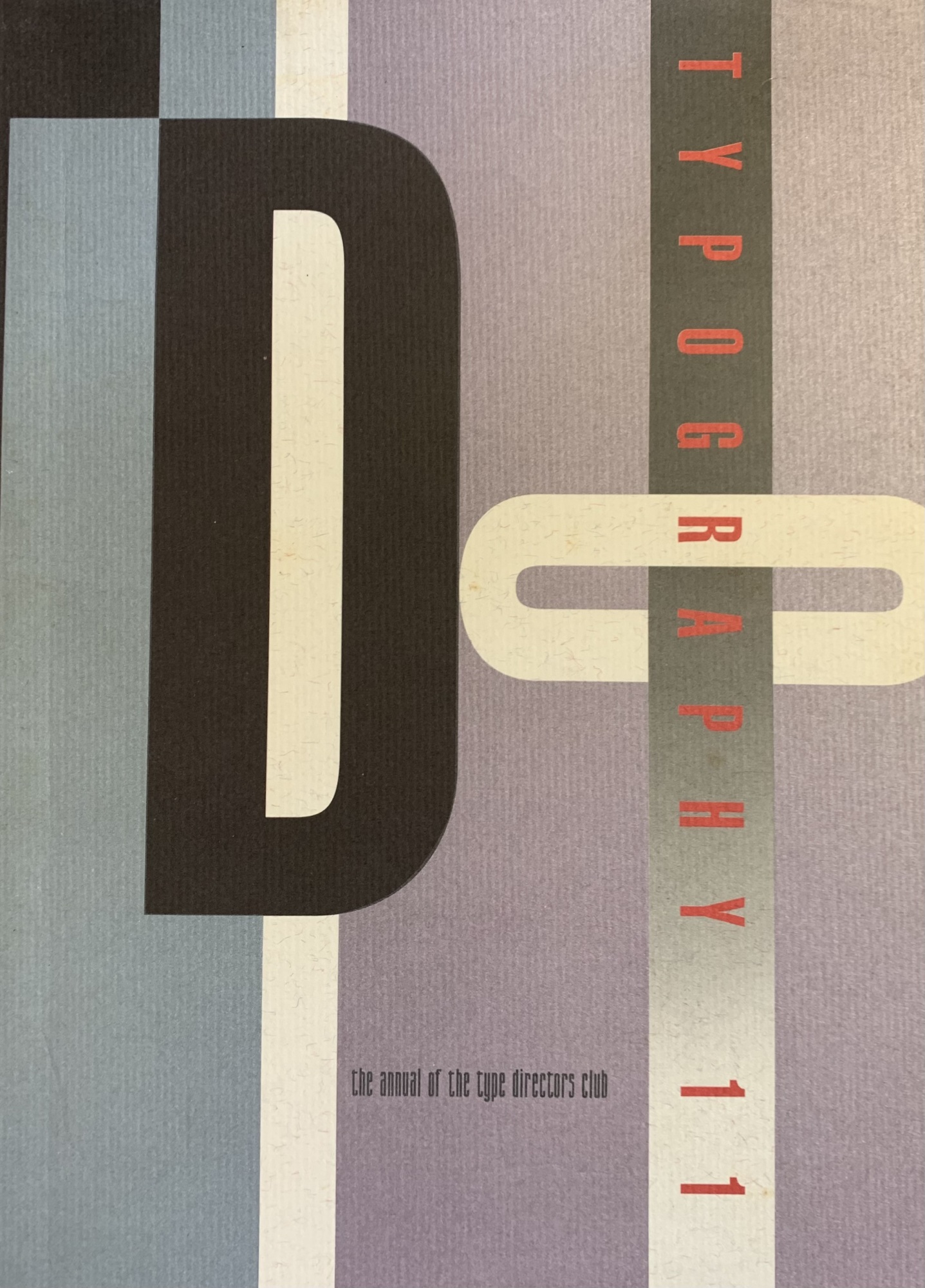 TYPOGRAPHY 11. THE ANNUAL OF THE TYPE DIRECTORS CLUB