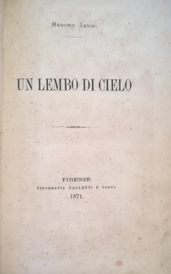 UN LEMBO DI CIELO
