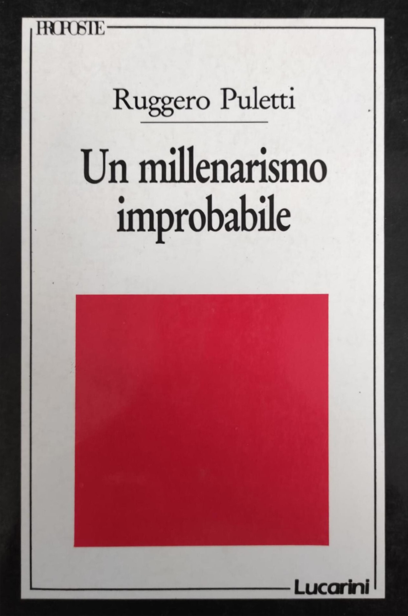 UN MILLENARISMO IMPROBABILE. LE "LEZIONI AMERICANE" DI ITALO CALVINO