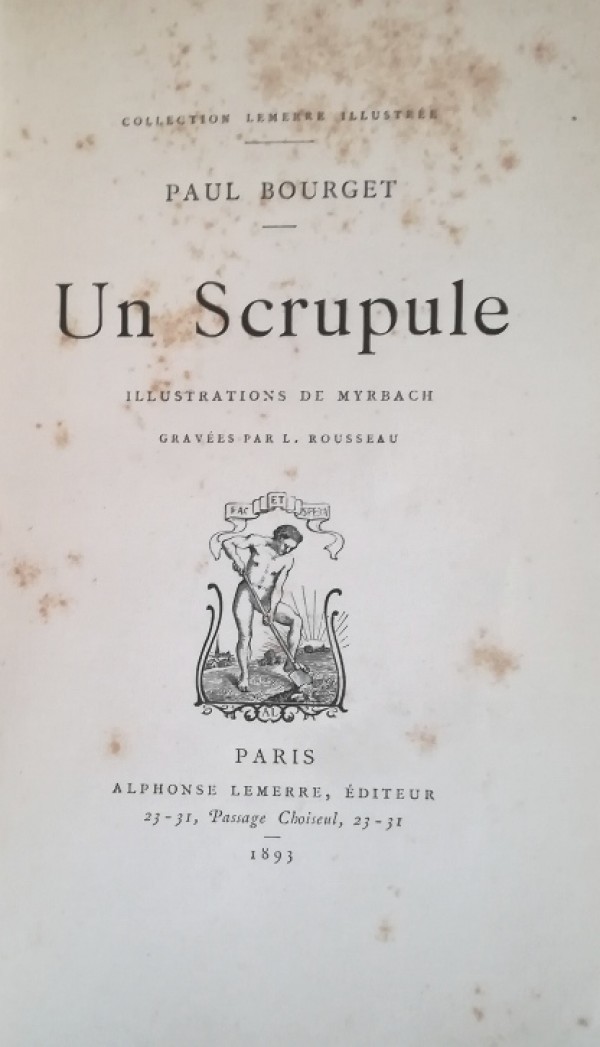 UN SCRUPULE