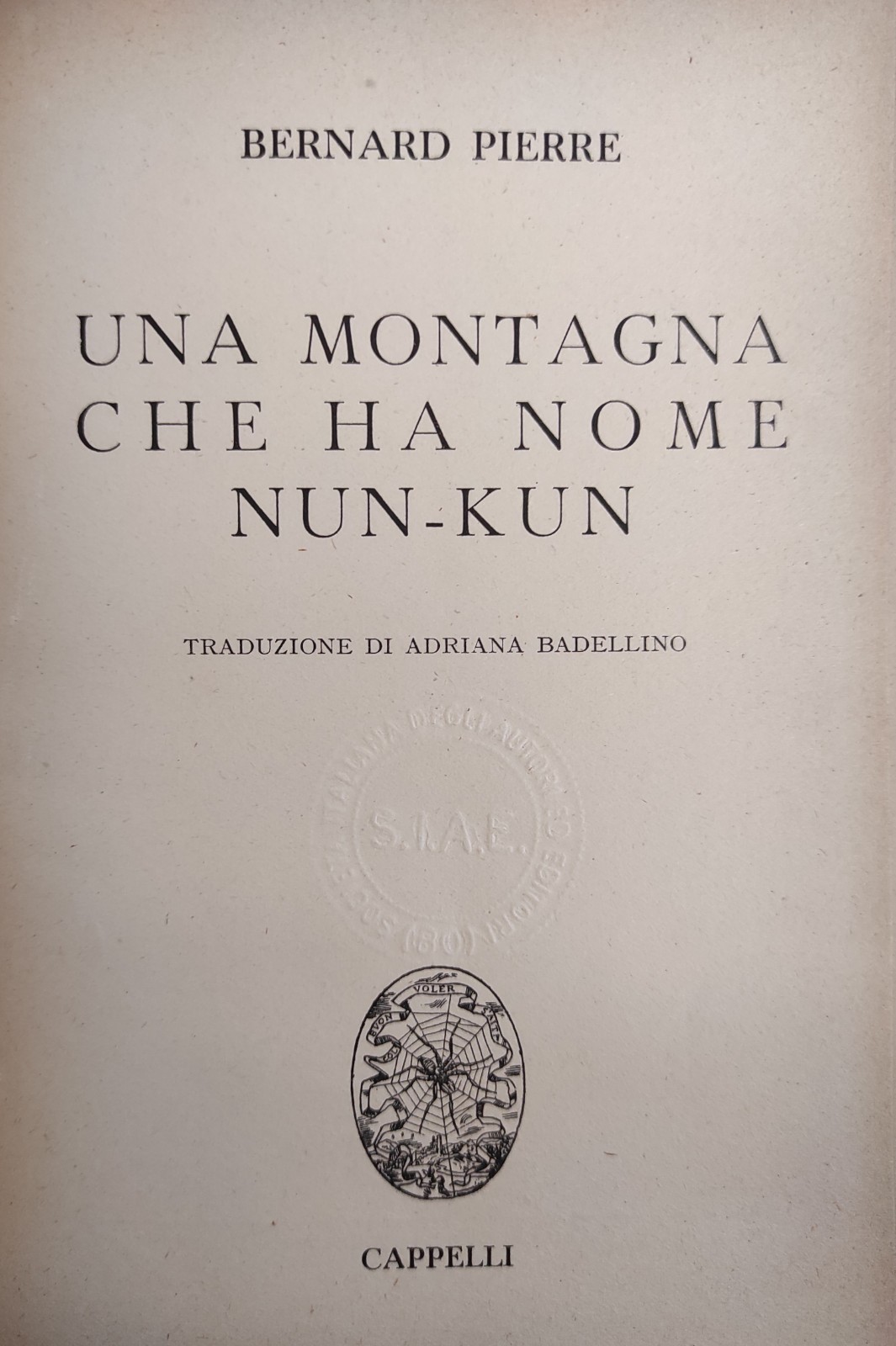 UNA MONTAGNA CHE HA NOME NUN-KUN