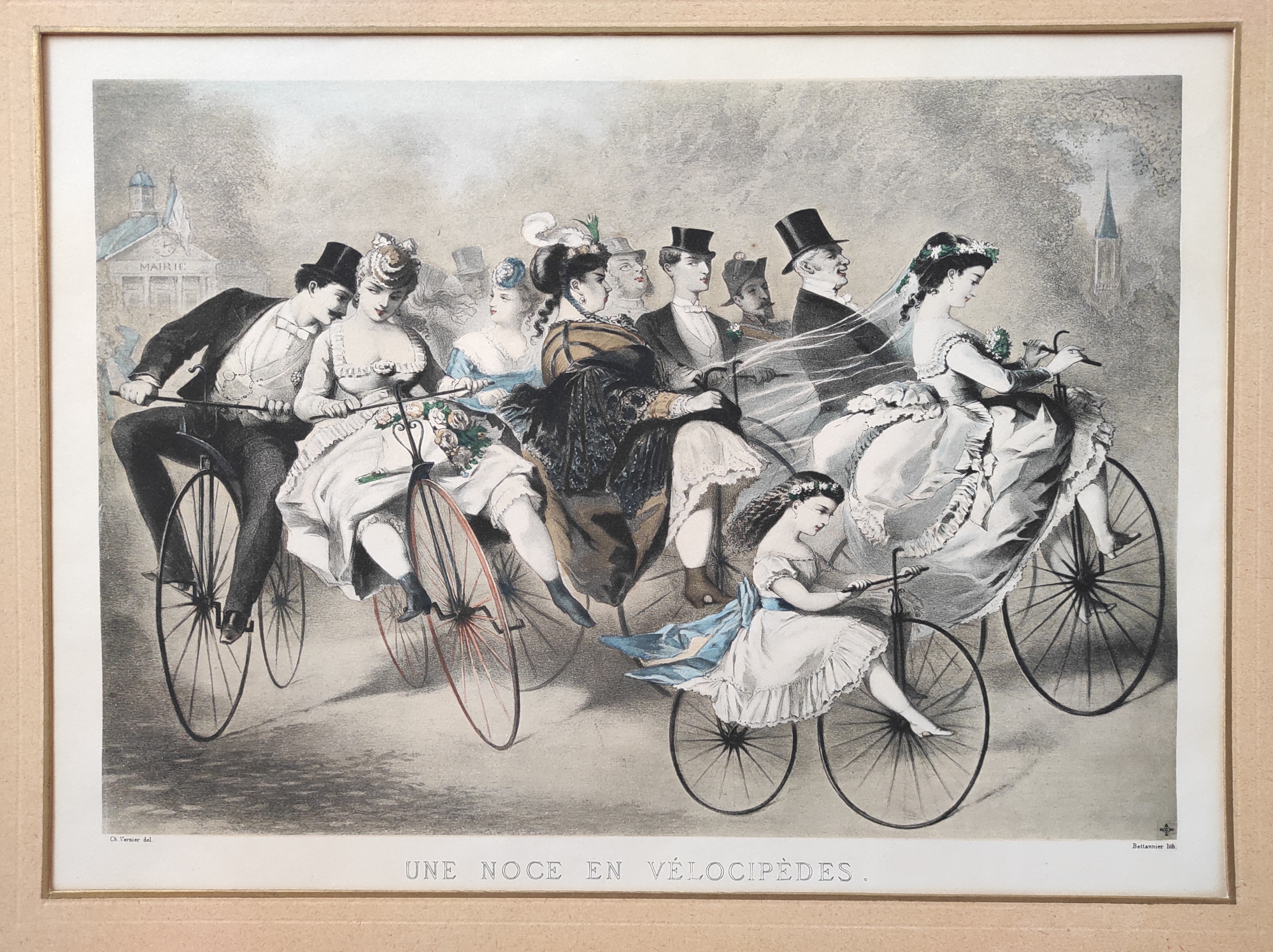 UNE NOCE EN VELOCIPEDES