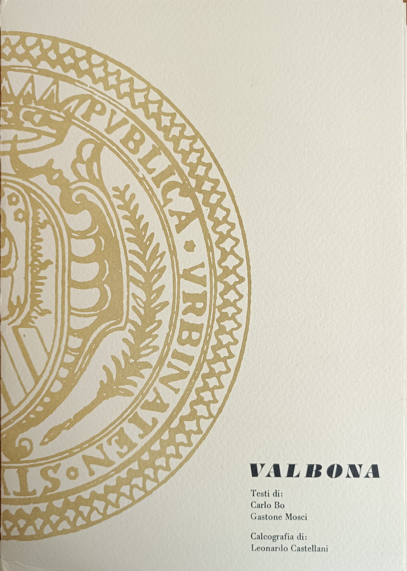 VALBONA 1957 - 1961