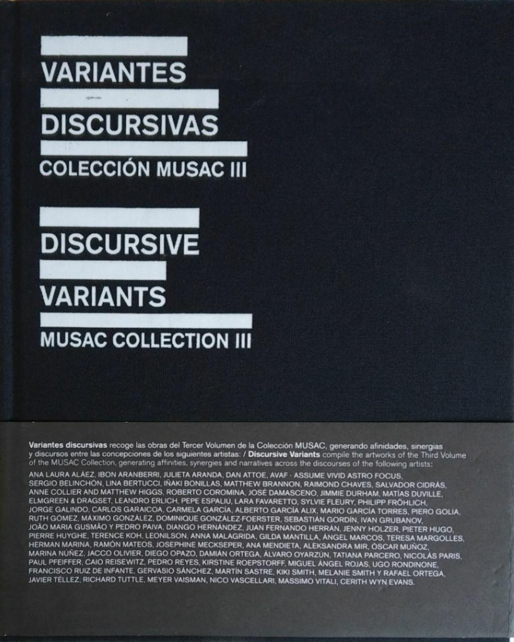 VARIANTES DISCURSIVAS COLECCION MUSAC III