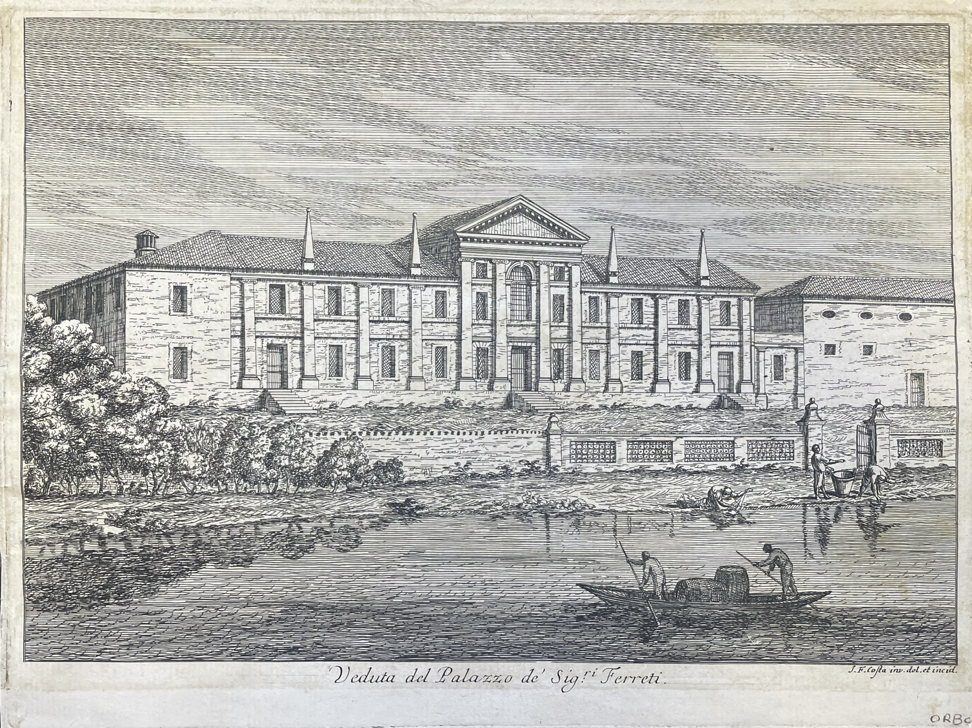 VEDUTA DEL PALAZZO DE' SIG. RI FERRETTI