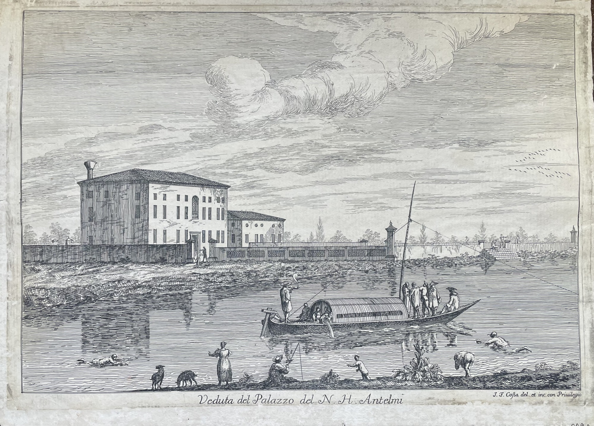 VEDUTA DEL PALAZZO DEL N. H. ANTELMI