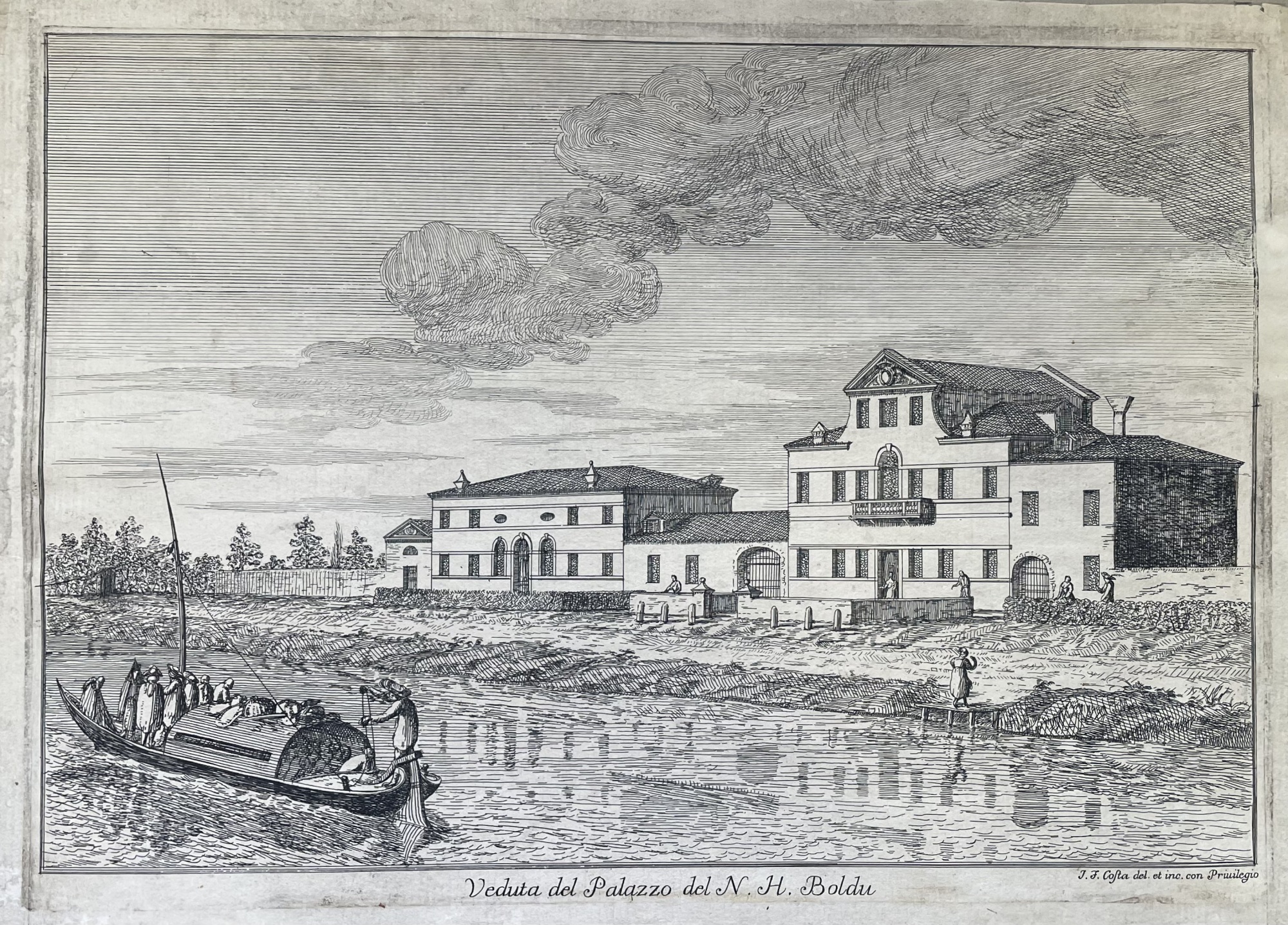 VEDUTA DEL PALAZZO DEL N. H. BOLDU