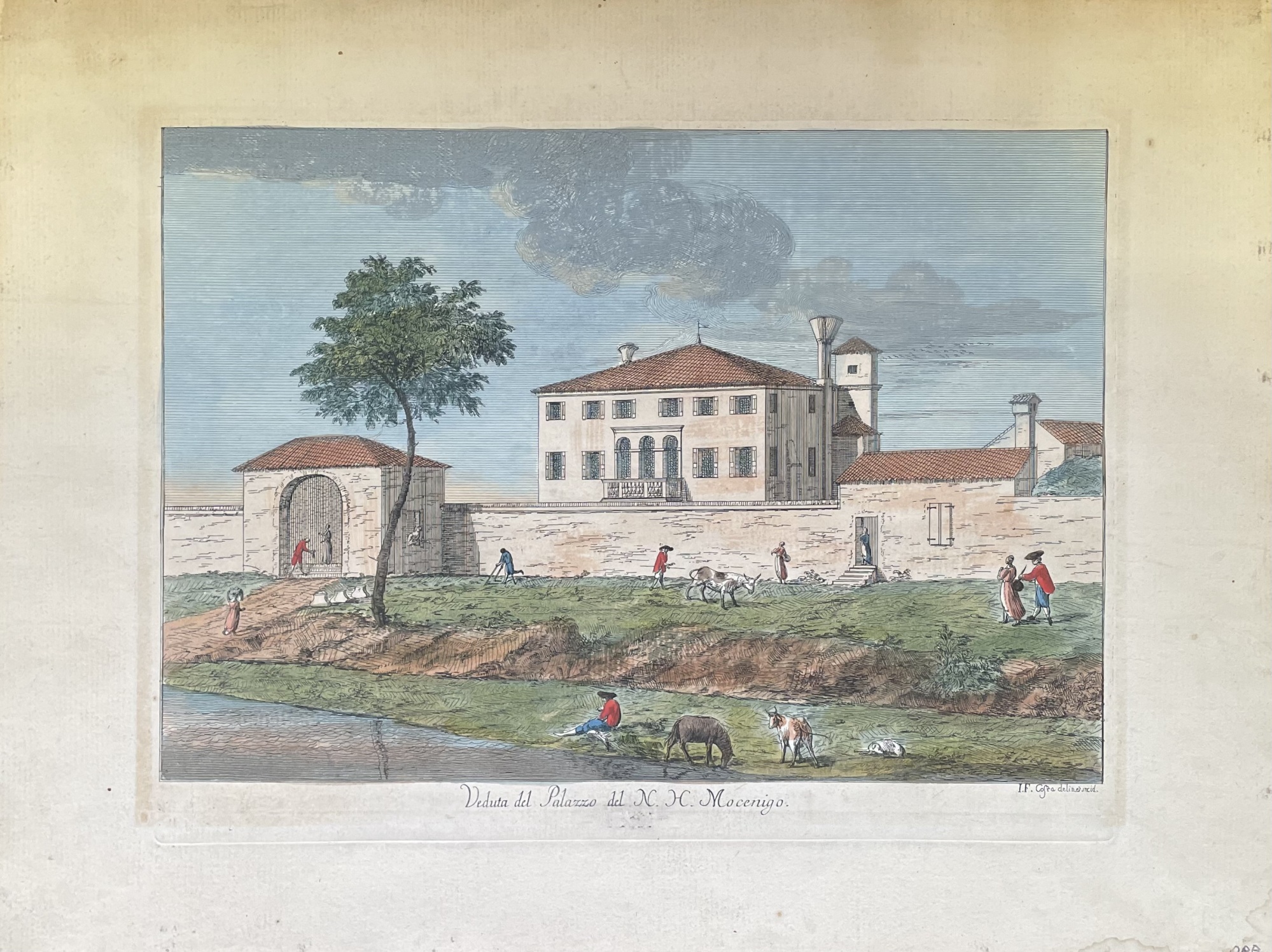 VEDUTA DEL PALAZZO DEL N. H. MOCENIGO