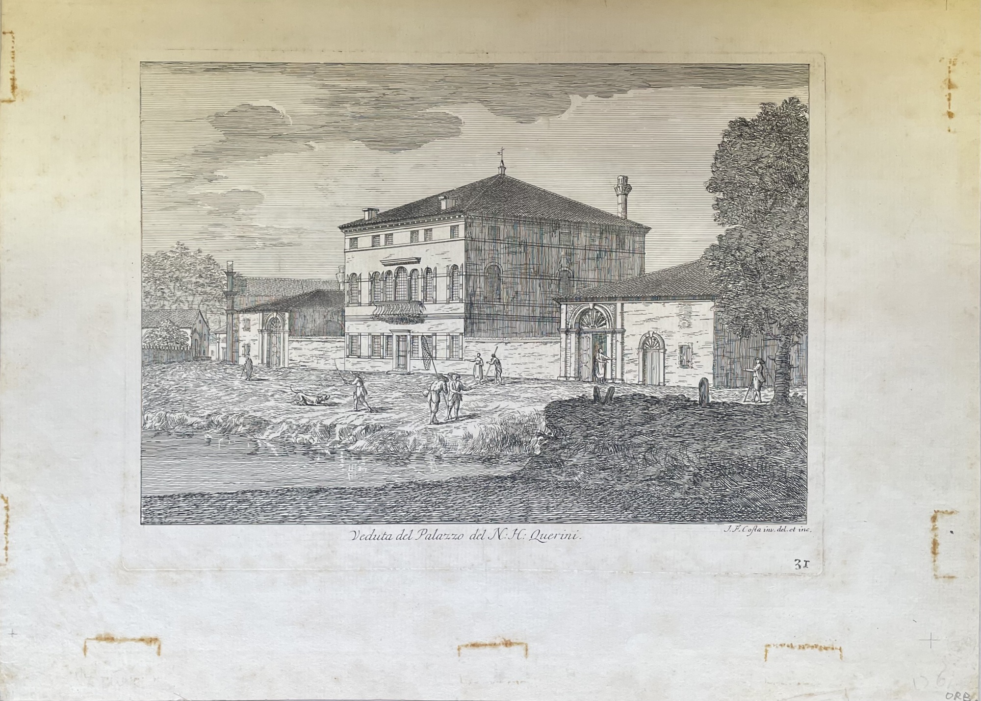 VEDUTA DEL PALAZZO DEL N: H: QUERINI