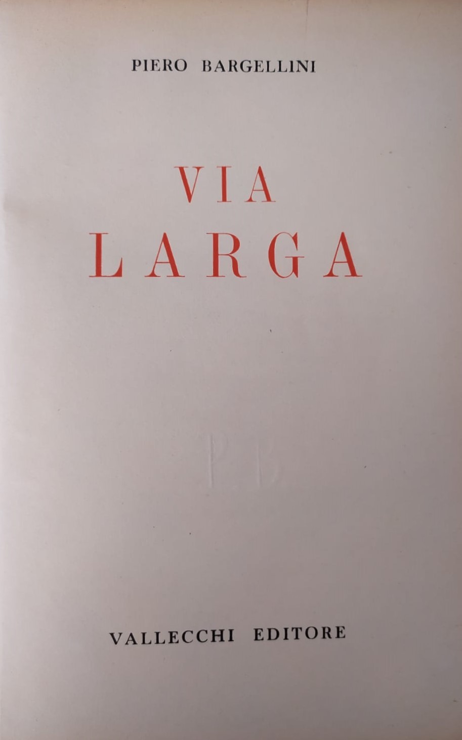 VIA LARGA