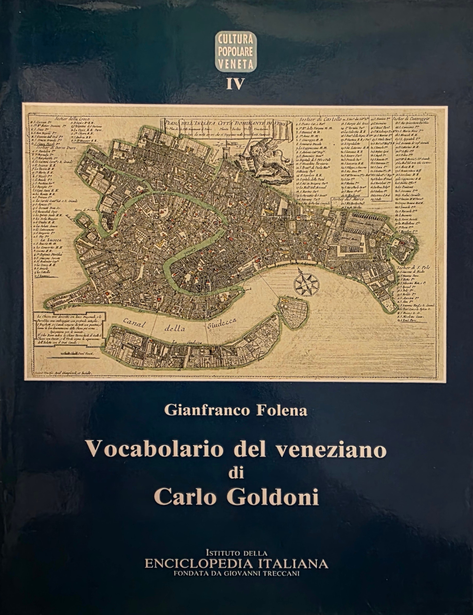 VOCABOLARIO DEL VENEZIANO DI CARLO GOLDONI
