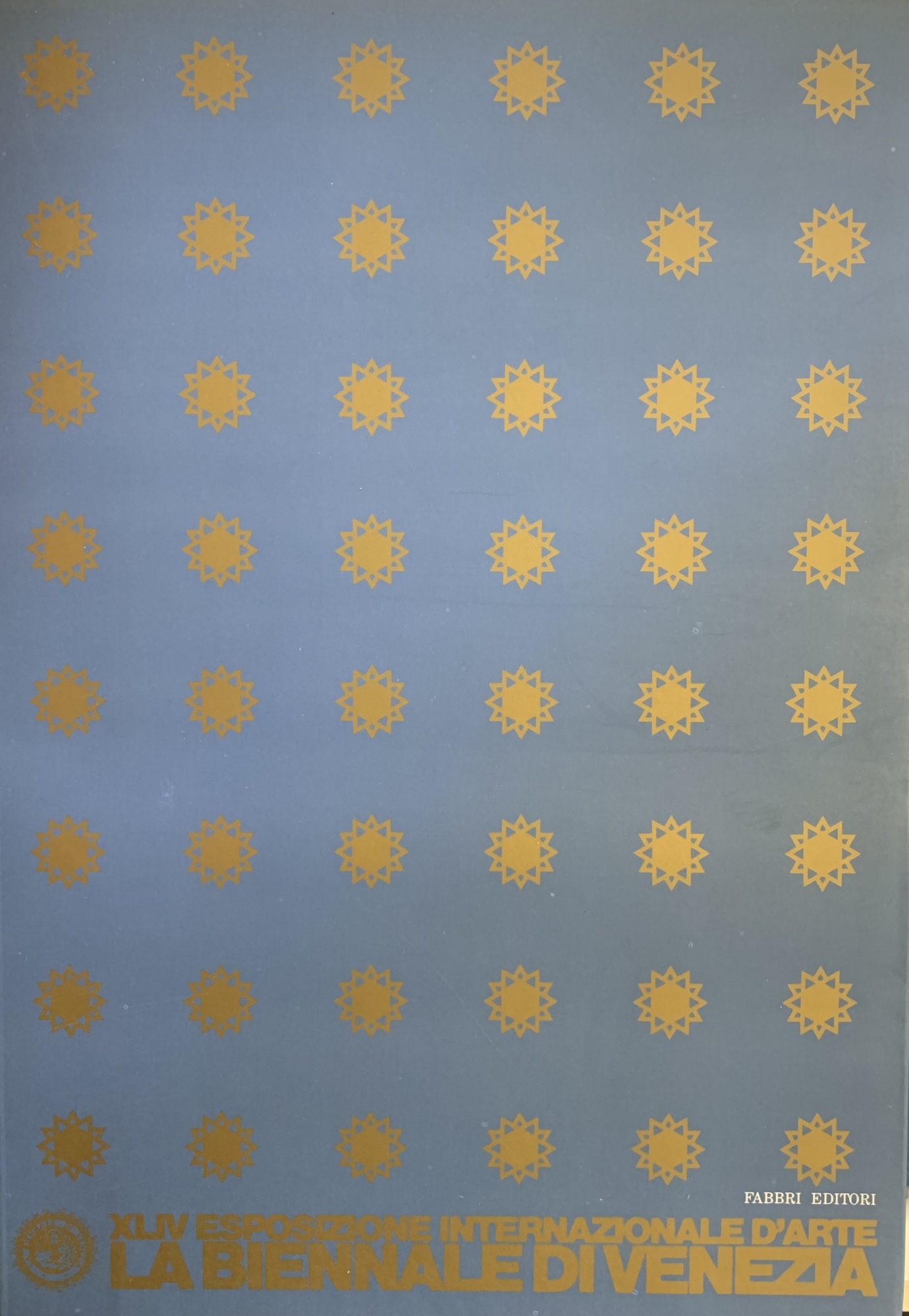 XLIV ESPOSIZIONE INTERNAZIONALE D'ARTE. LA BIENNALE DI VENEZIA