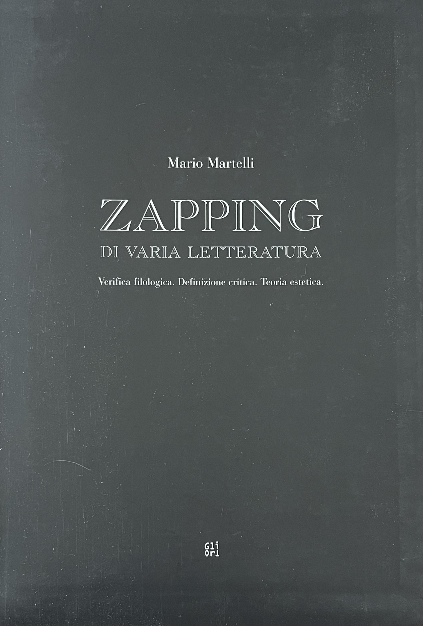 ZAPPING DI VARIA LETTERATURA