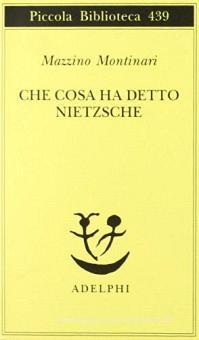 CHE COSA HA DETTO NIETZSCHE