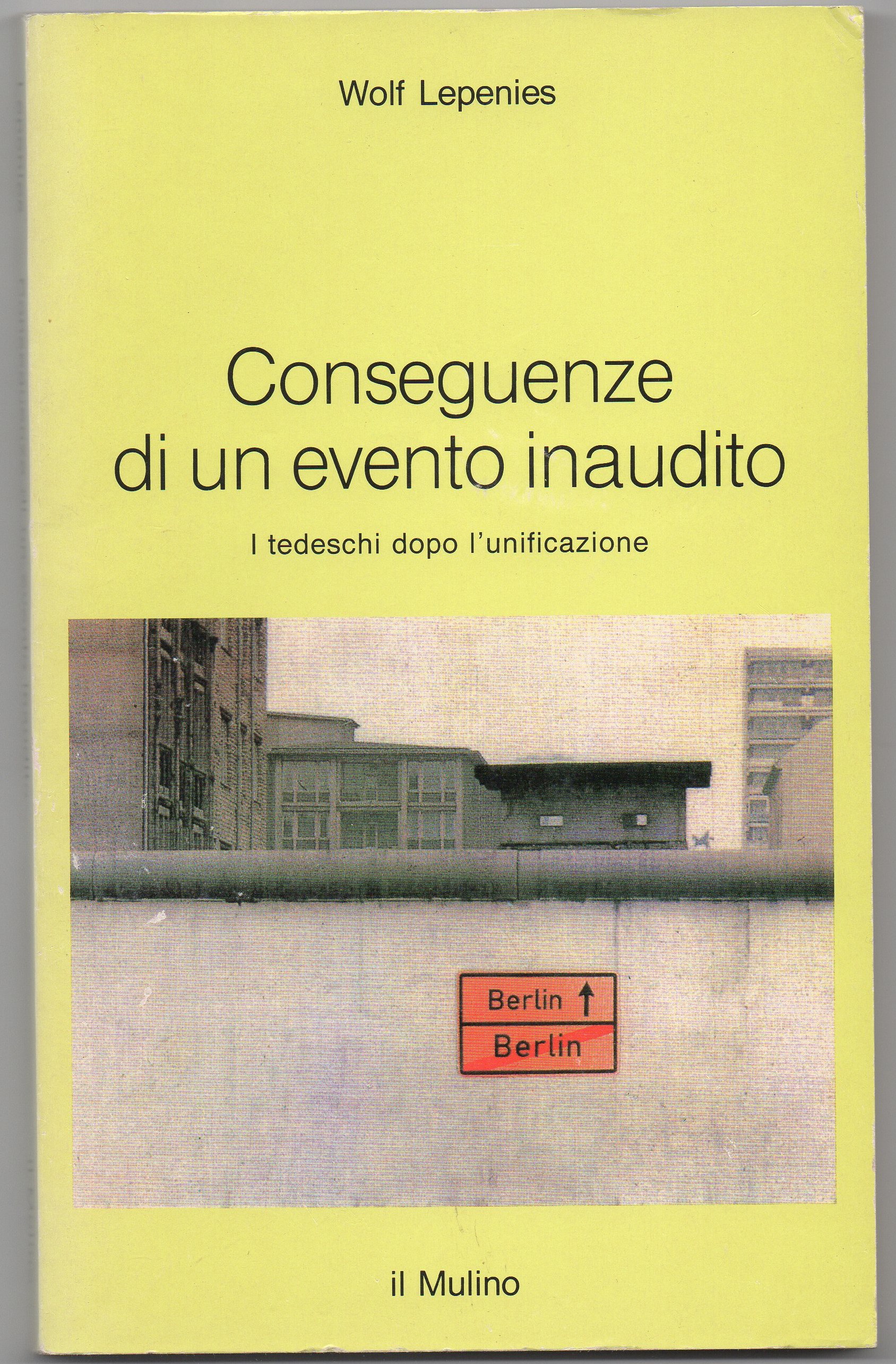 CONSEGUENZE DI UN EVENTO INAUDITO