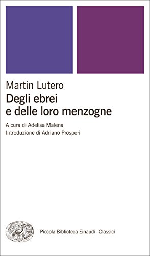 DEGLI EBREI E DELLE LORO MENZOGNE