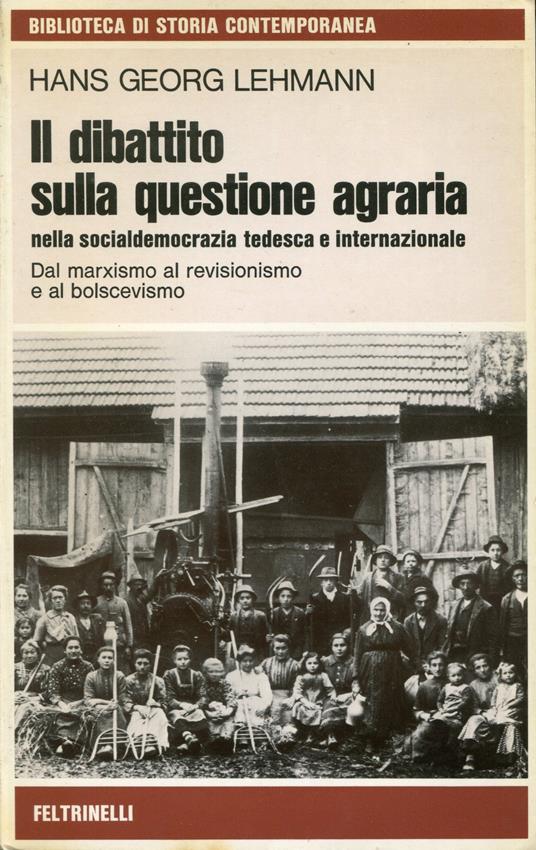 DIBATTITO SULLA QUESTIONE AGRARIA SOCIALDE