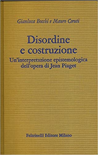 DISORDINE E COSTRUZIONE. UN`INTERPRETAZIONE E