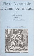 DRAMMI PER MUSICA. VOL. 3 1740-1771