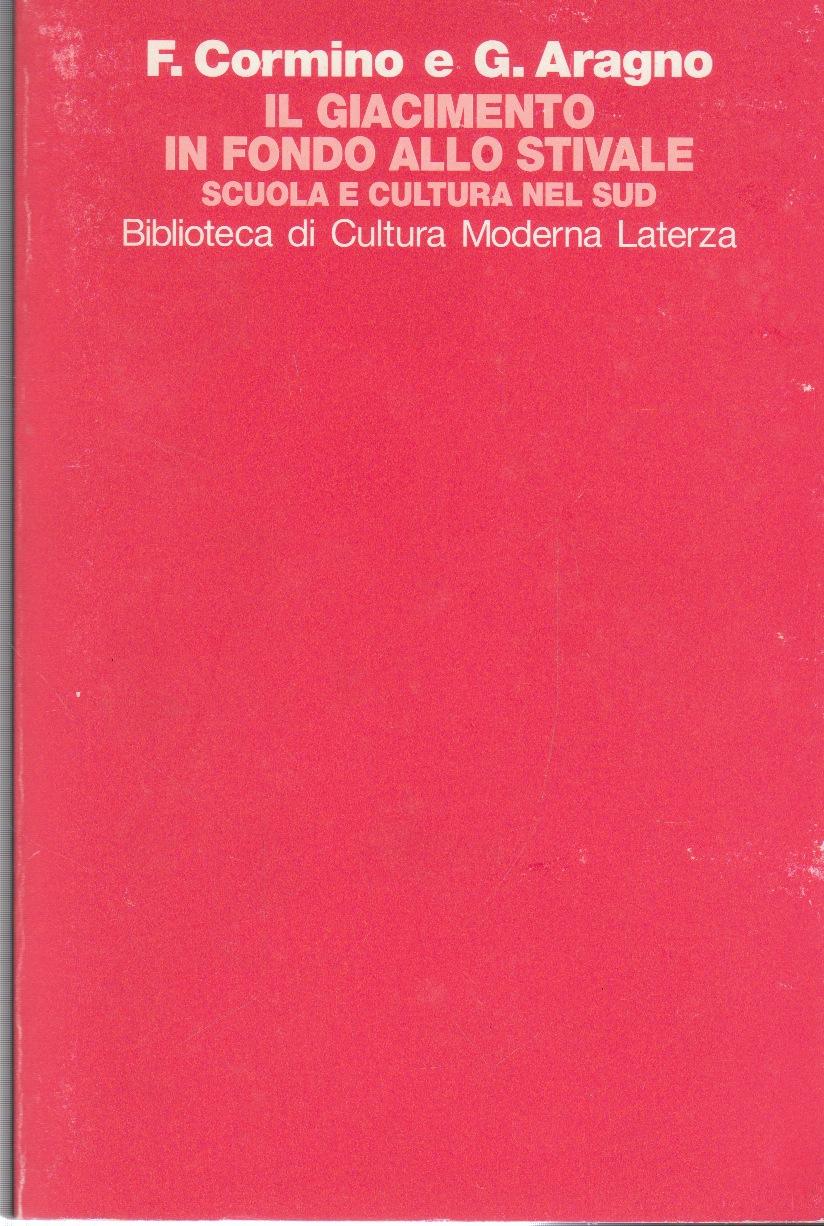 GIACIMENTO IN FONDO ALLO STIVALE SCUOLA E CUL