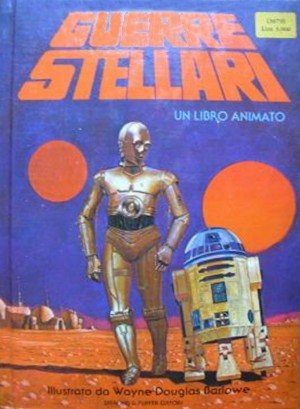 GUERRE STELLARI UN LIBRO ANIMATO