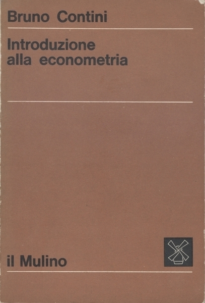 INTRODUZIONE ALLA ECONOMETRIA