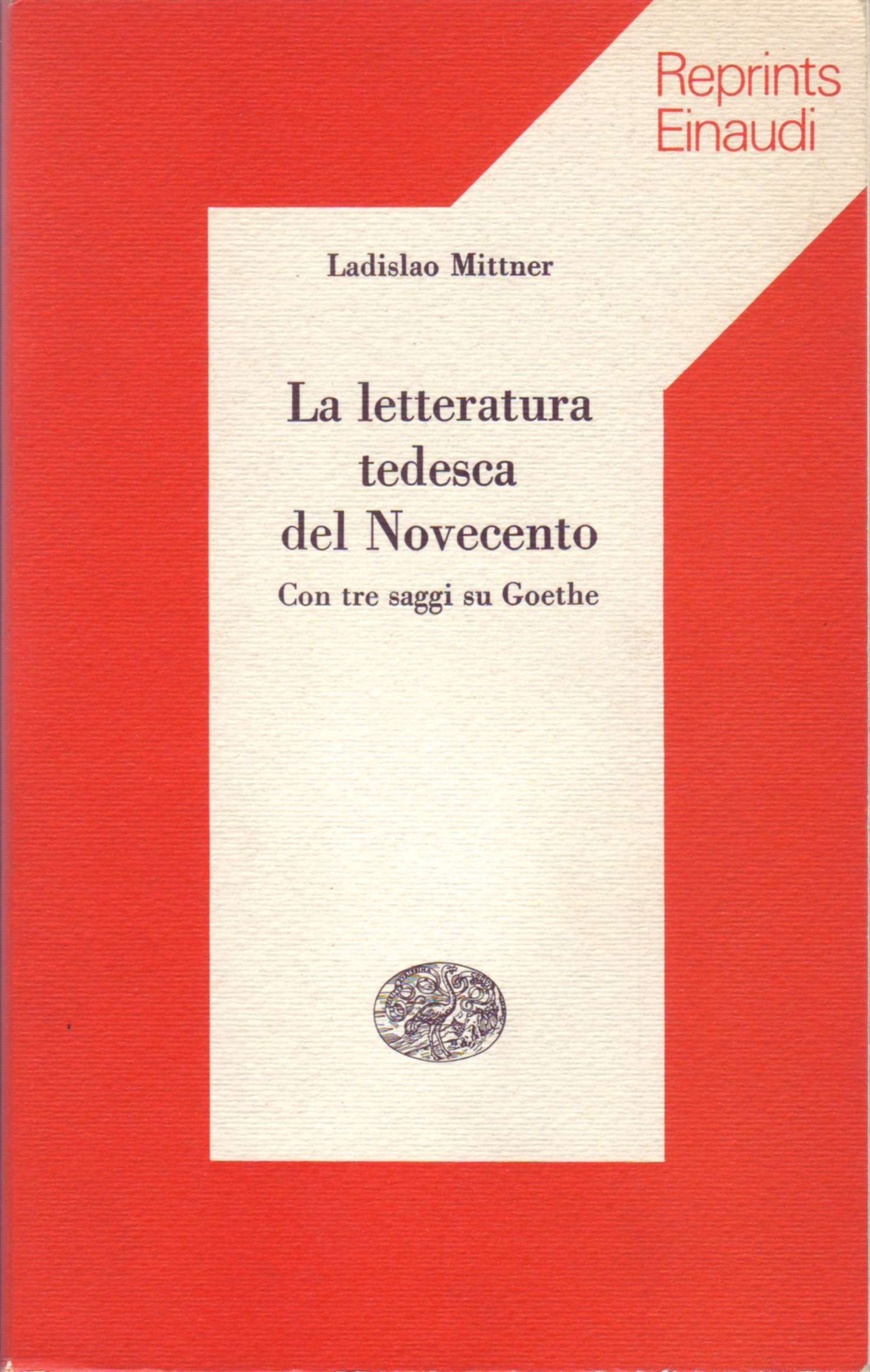 LETTERATURA TEDESCA DEL NOVECENTO