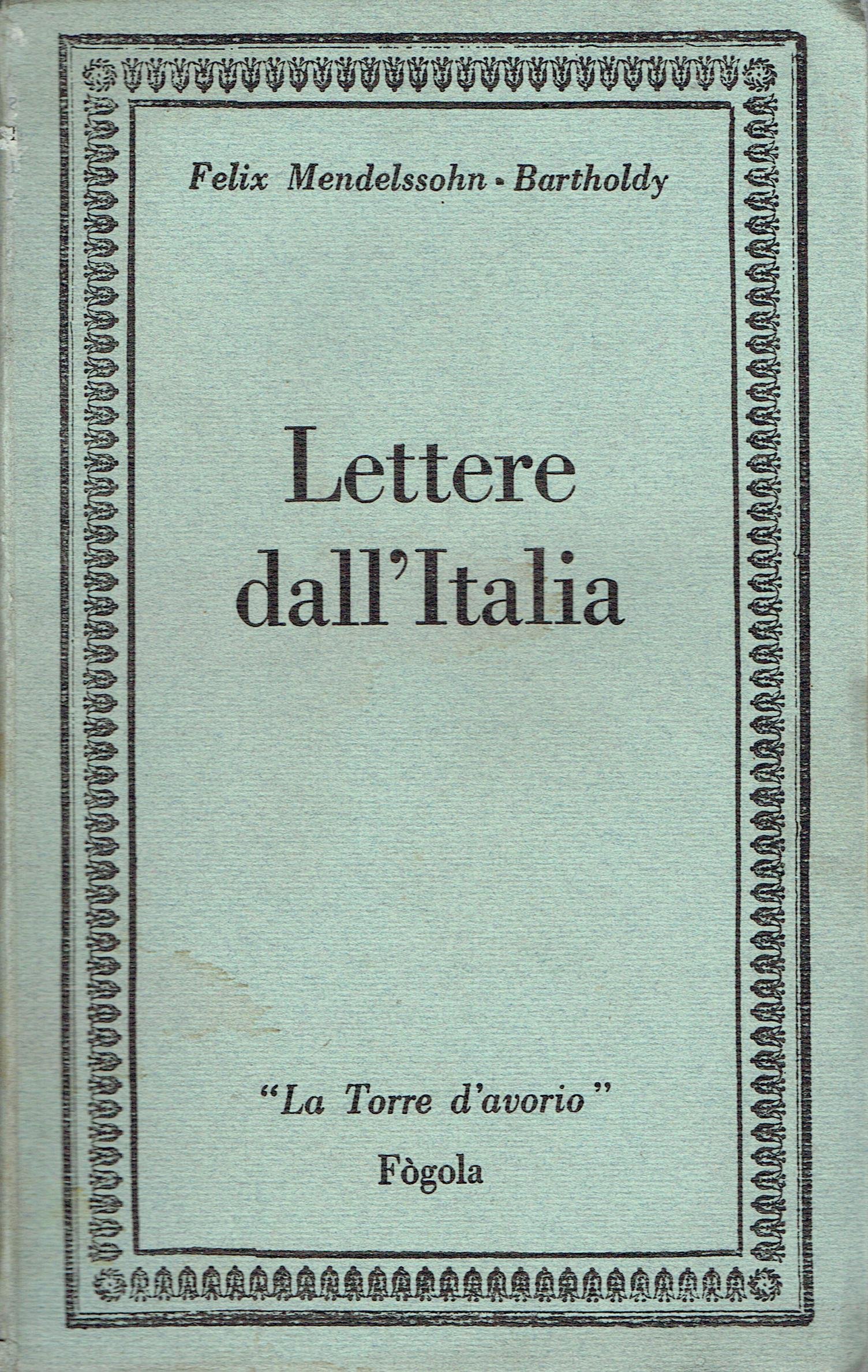 LETTERE DELL`ITALIA