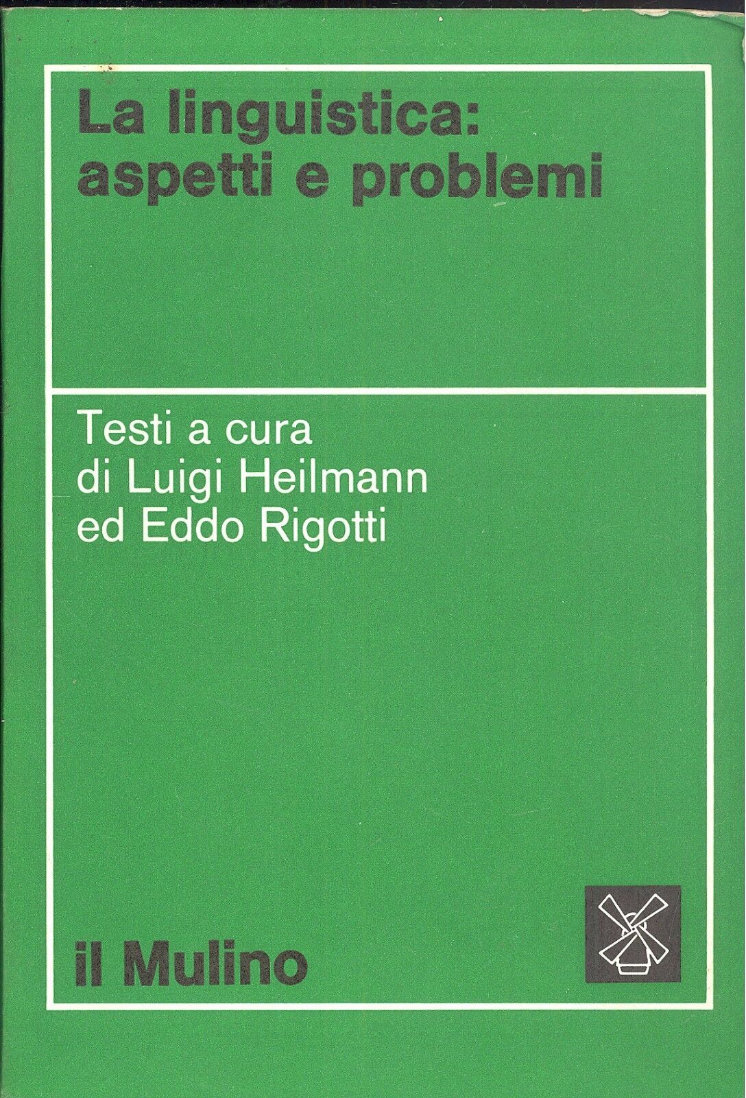 LINGUISTICA ASPETTI E PROBLEMI