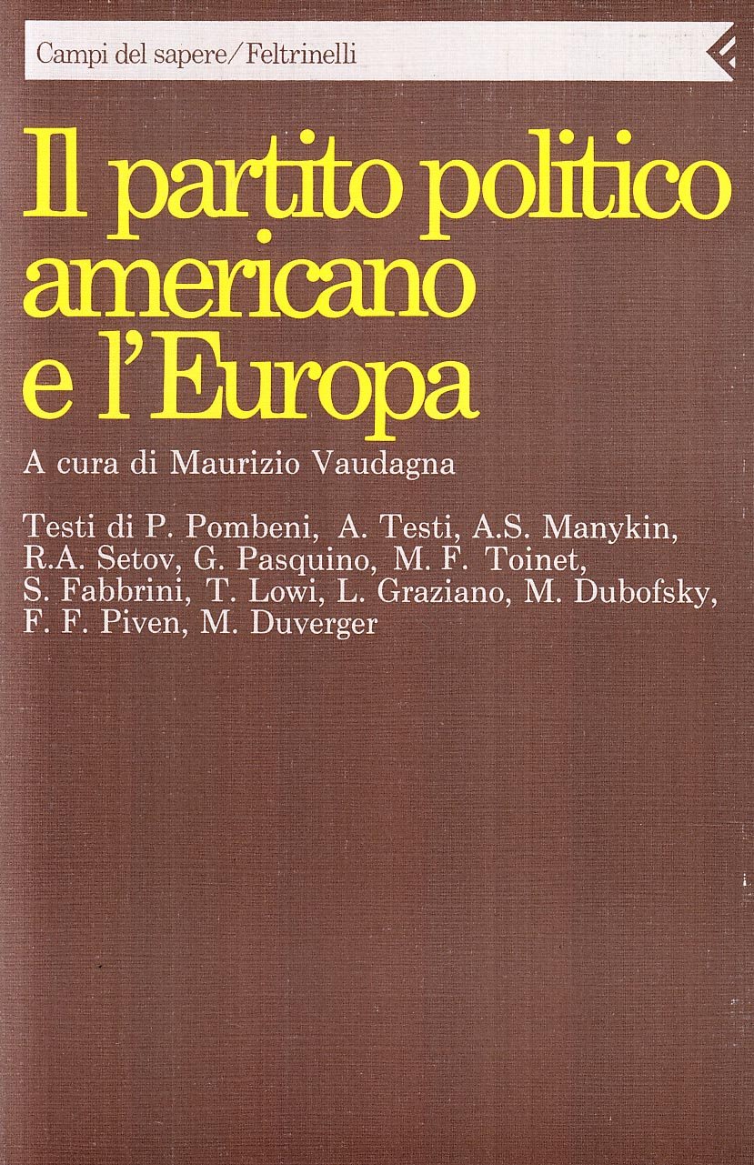 PARTITO POLITICO AMER. E L`EUROP