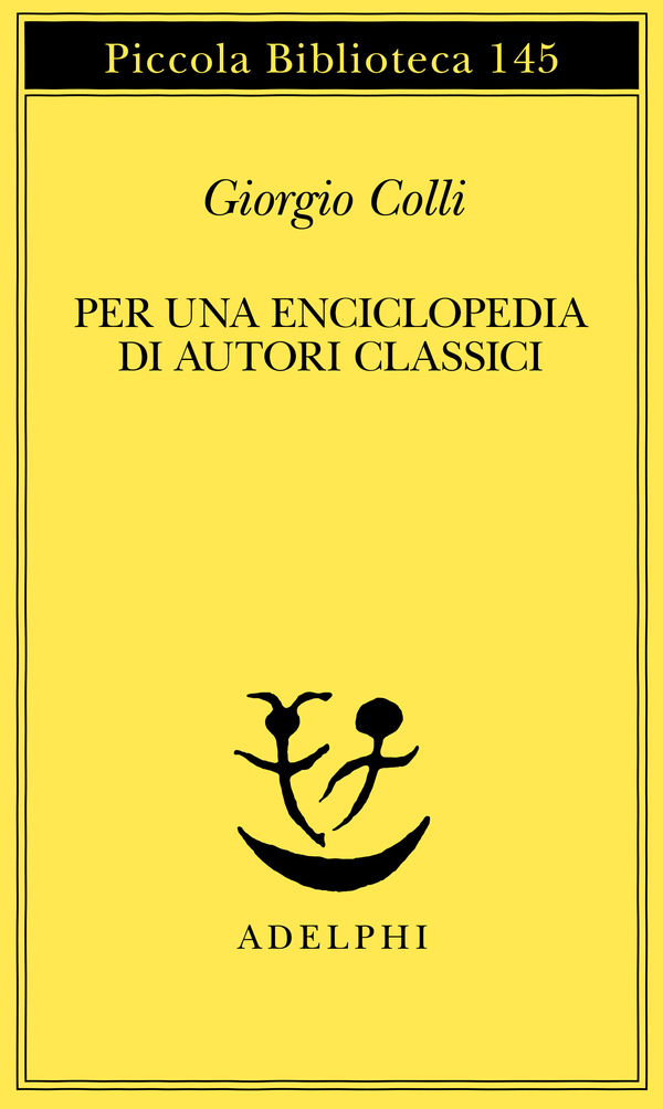 PER UNA ENCICLOPEDIA DI AUTORI CLAS