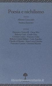 POESIA E NICHILISMO