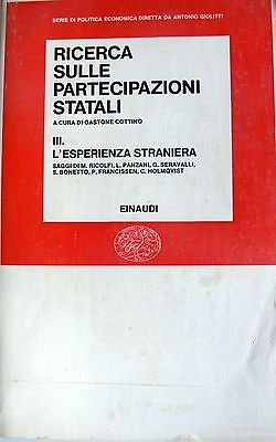 RICERCA SULLE PARTECIPAZIONI STATALI VOL 3