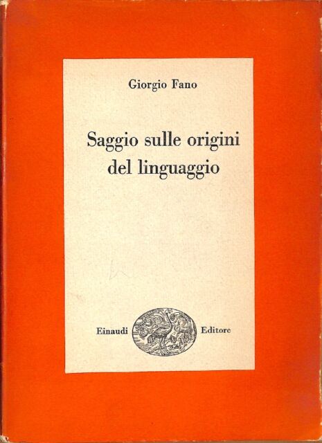 SAGGIO SULLE ORIGINI DEL LINGUAGGIO. CON UNA STORIA CRITICA DELLE …