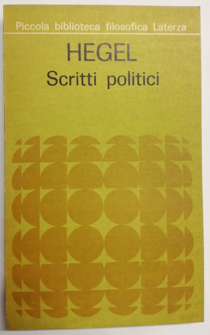 SCRITTI POLITICI