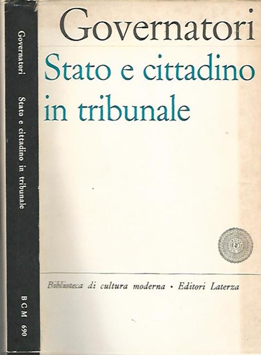 STATO E CITTADINO IN TRIBUNALE