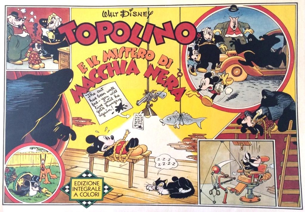 TOPOLINO E IL MISTERO DI MACCHIA NERA